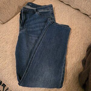 Old Navy Med Wash Denim, Straight leg sz 14 P